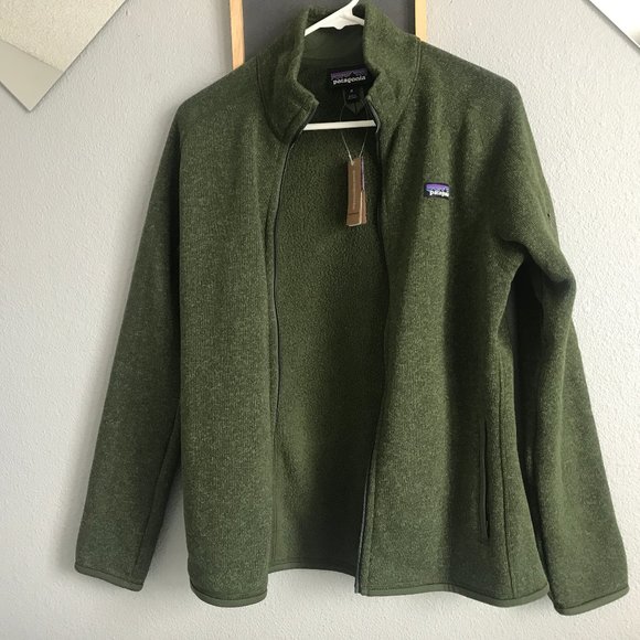 patagonia nomad green better sweater